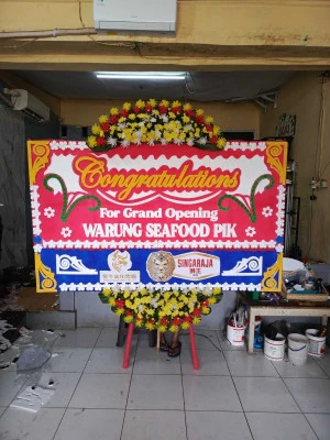 Papan Bunga di Kertosari Ulujami