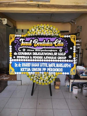 Papan Bunga di Kertosari Ulujami